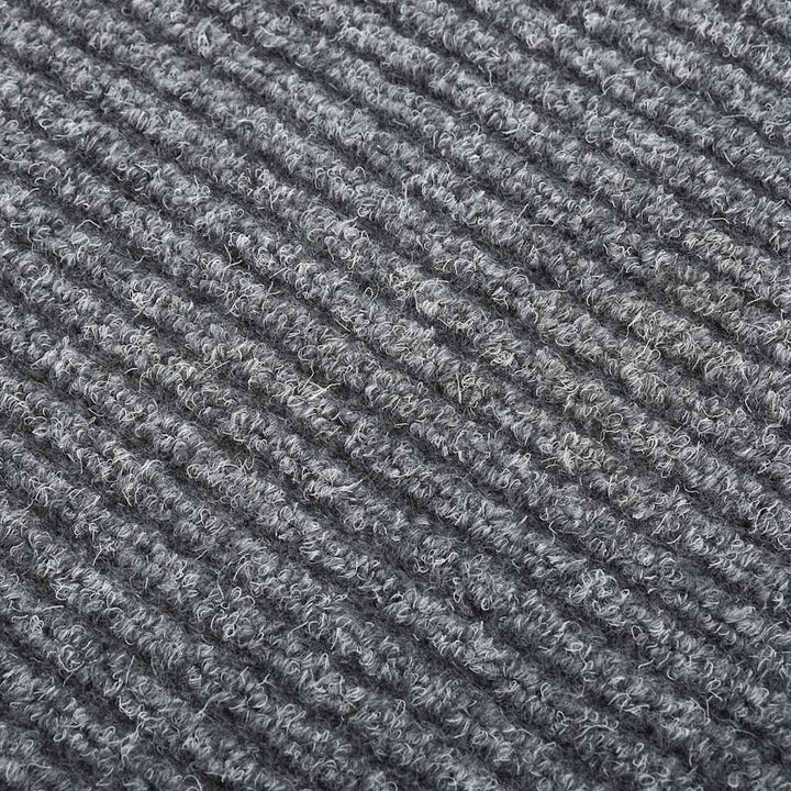 snavsbestandig tæppeløber 100x400 cm grå