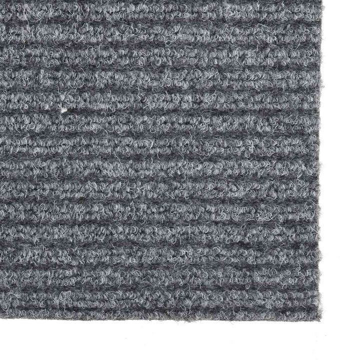 snavsbestandig tæppeløber 100x400 cm grå