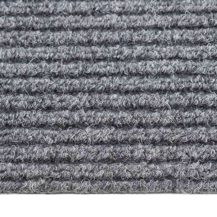 snavsbestandig tæppeløber 100x400 cm grå