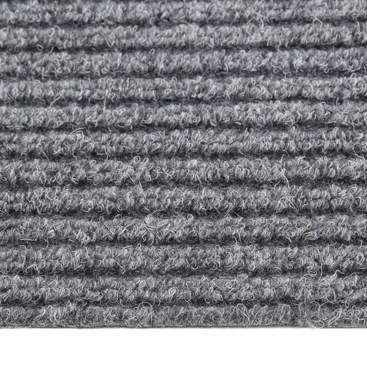 snavsbestandig tæppeløber 100x450 cm grå