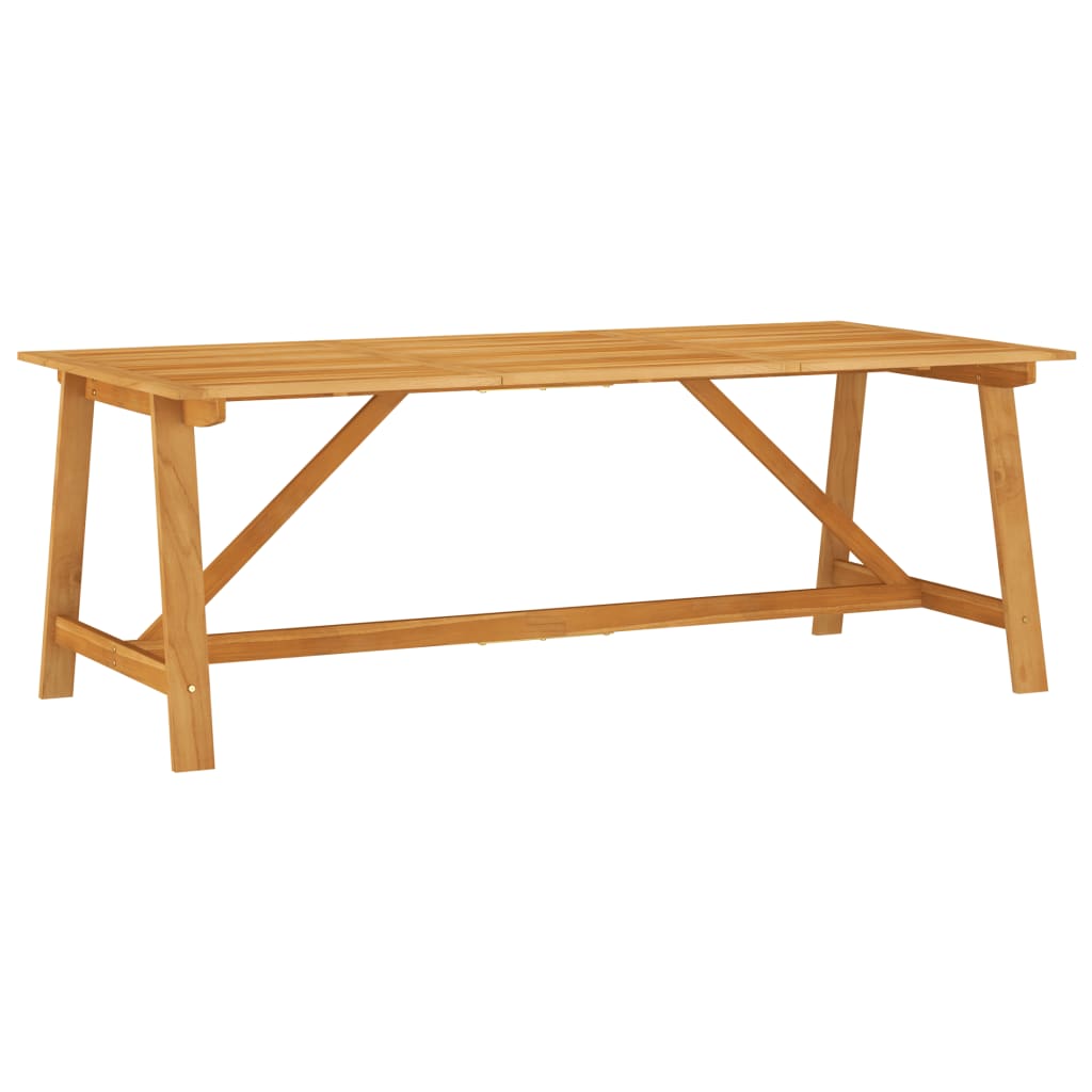 spisebordssæt til haven 7 dele mørkegrå