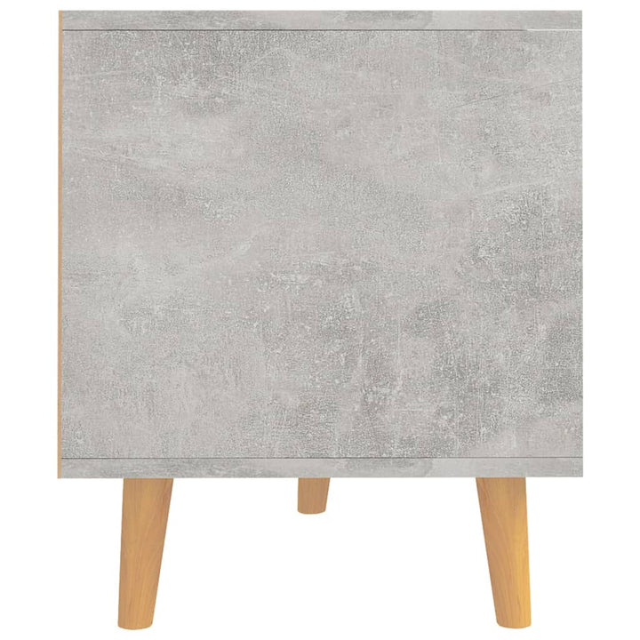 tv-bord 90x40x48,5 cm konstrueret træ betongrå