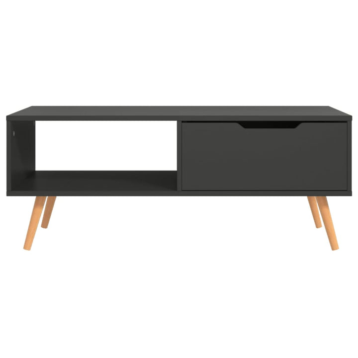 sofabord 100x49,5x43 cm konstrueret træ grå