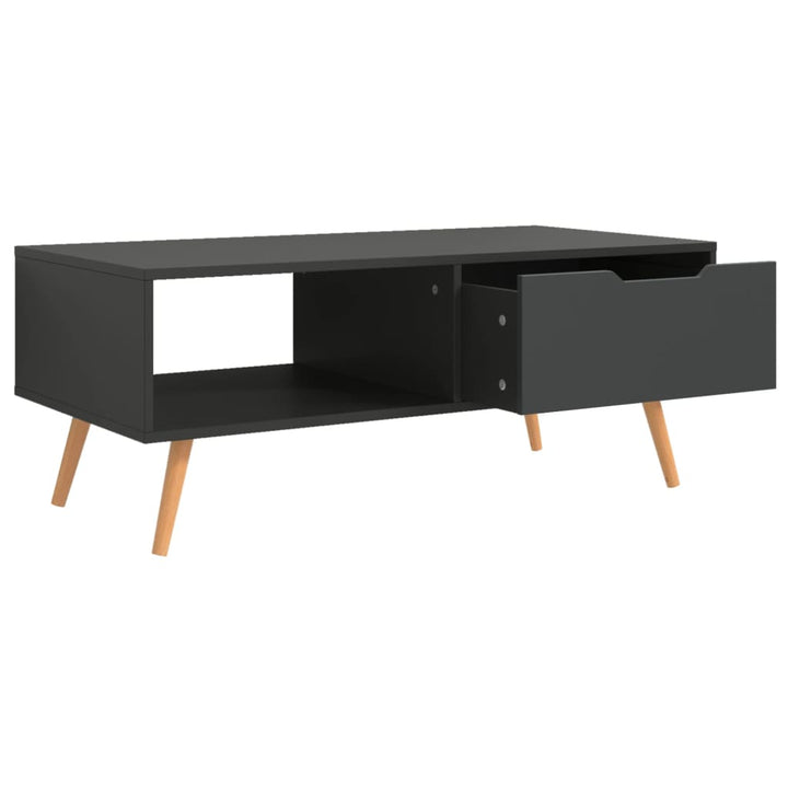 sofabord 100x49,5x43 cm konstrueret træ grå