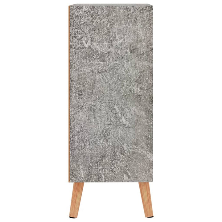 skænk 60x30x72 cm konstrueret træ betongrå