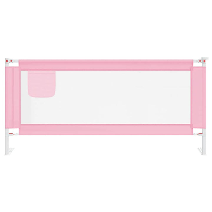 sengegest til børneseng 200x25 cm stof pink