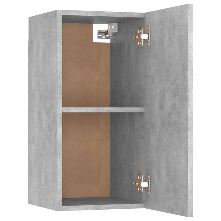 tv-borde 2 stk. 30,5x30x60 cm konstrueret træ betongrå