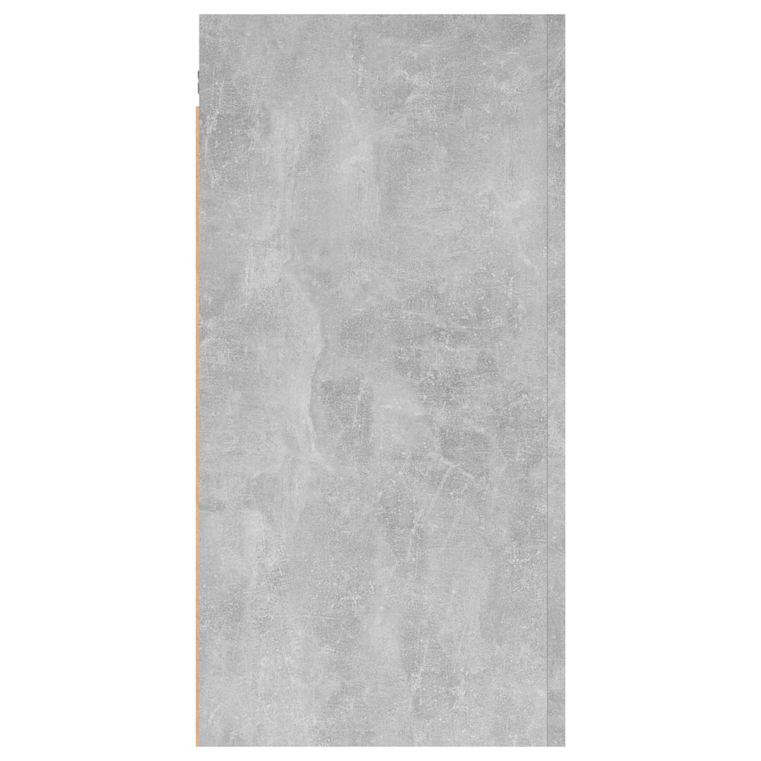 tv-borde 2 stk. 30,5x30x60 cm konstrueret træ betongrå