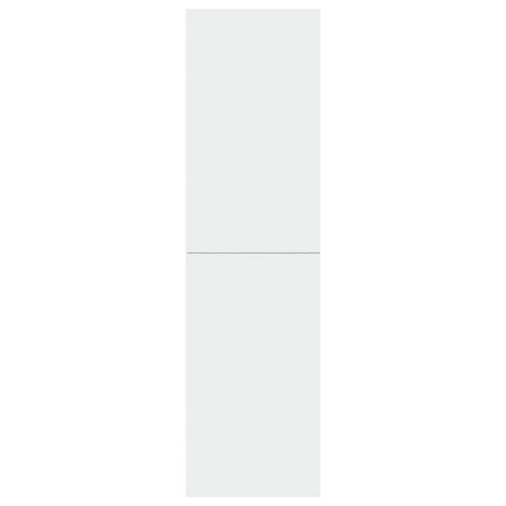 tv-bord 30,5x30x110 cm konstrueret træ hvid