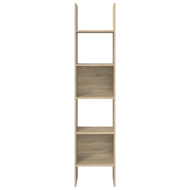 bogreol 40x35x180 cm konstrueret træ sonoma-eg