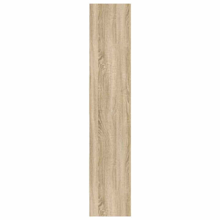 bogreol 40x35x180 cm konstrueret træ sonoma-eg