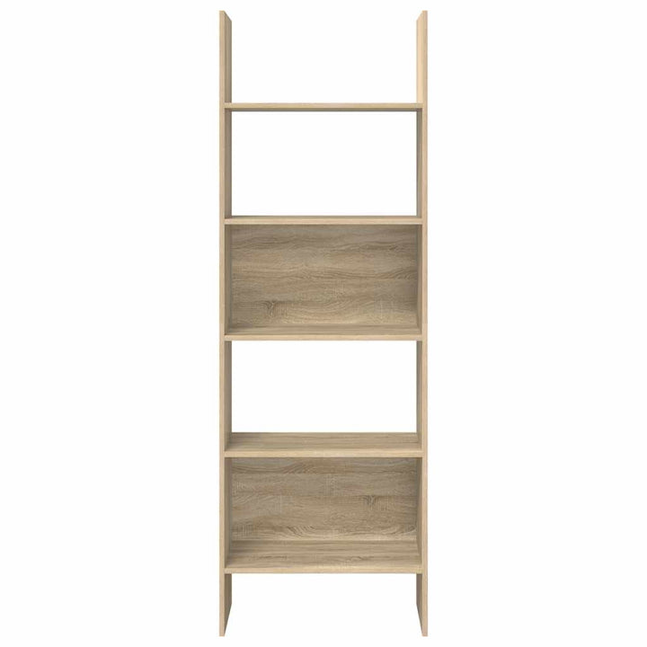 bogreol 60x35x180 cm konstrueret træ sonoma-eg