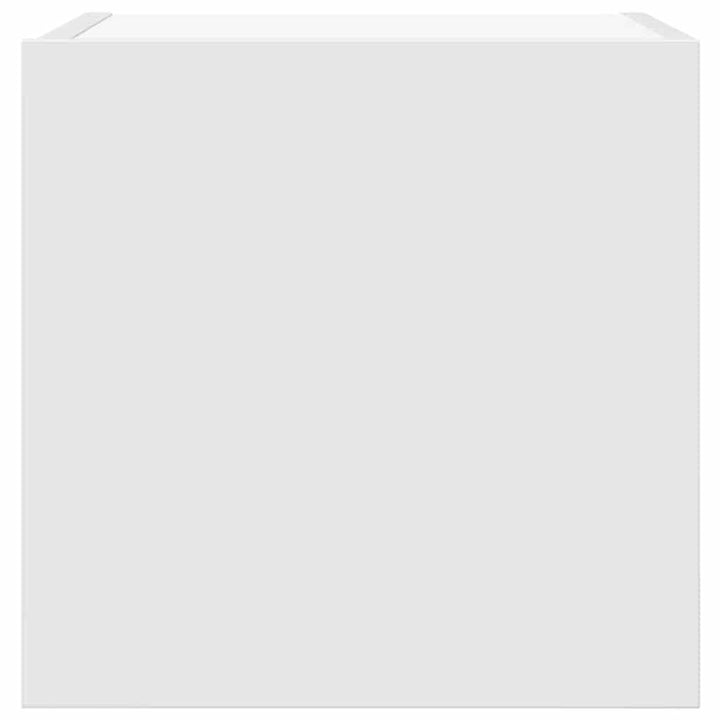 væghængte tv-skabe 2 stk. 30,5x30x30 cm hvid