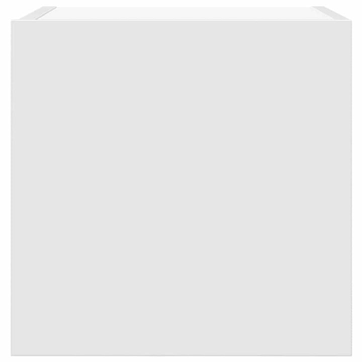 væghængte tv-skabe 4 stk. 30,5x30x30 cm hvid