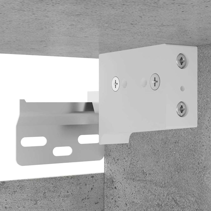 væghængte tv-skabe 4 stk. 30,5x30x30 cm betongrå