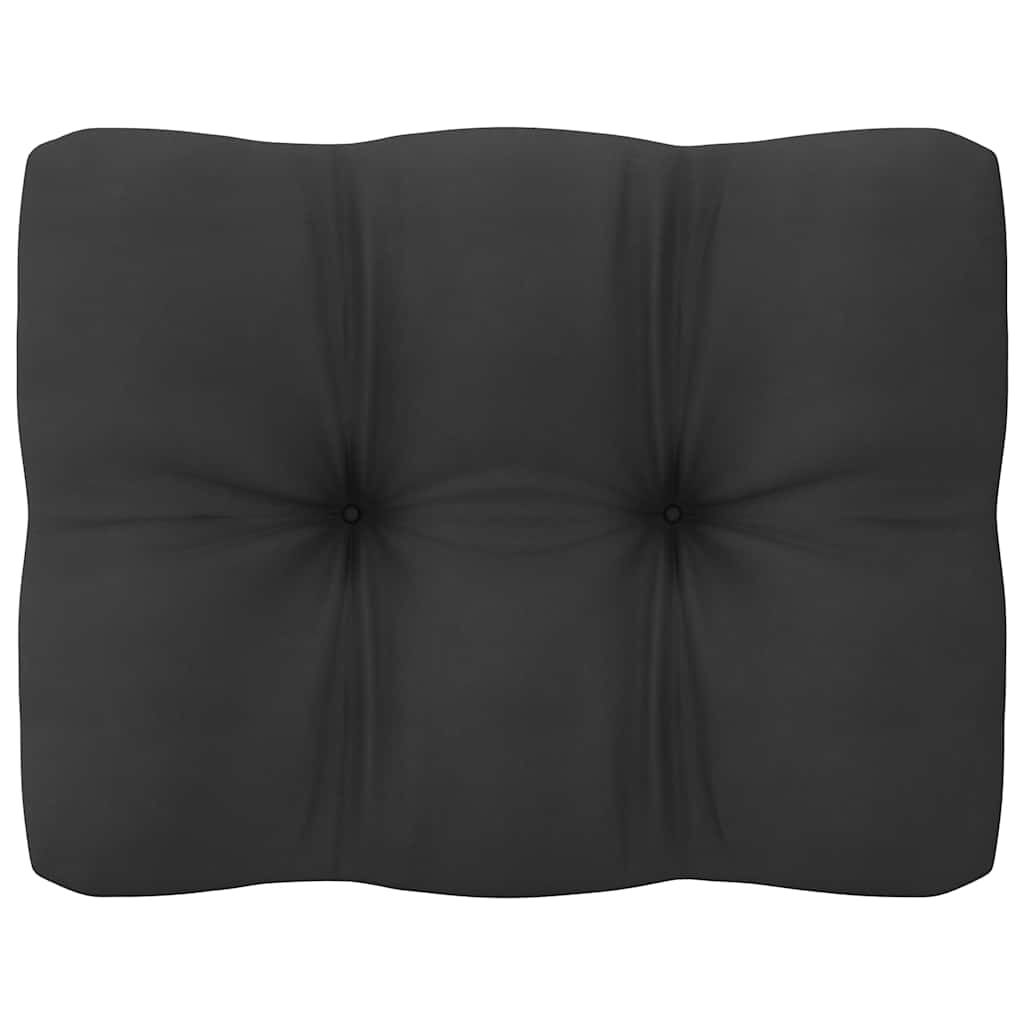 2-personers havesofa m. hynder massivt fyrretræ hvid