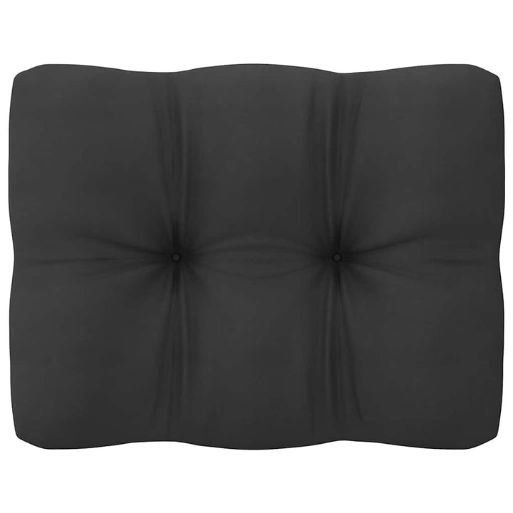 2-personers havesofa m. hynder massivt fyrretræ hvid