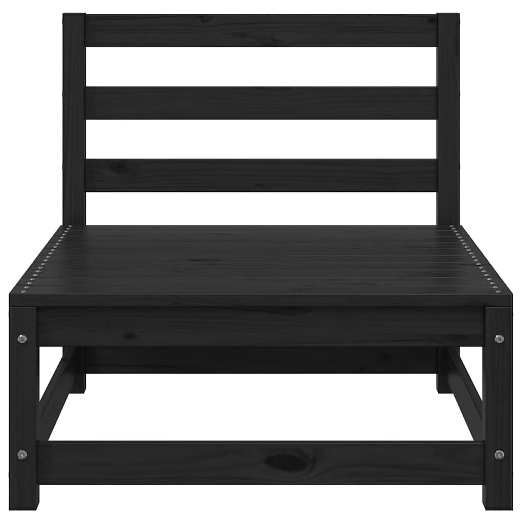 midterdele til havesofa antracit hynder 2 stk. massivt fyrretræ