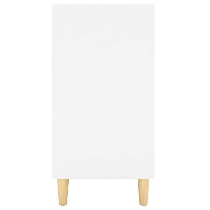 skænk 103,5x35x70 cm konstrueret træ hvid