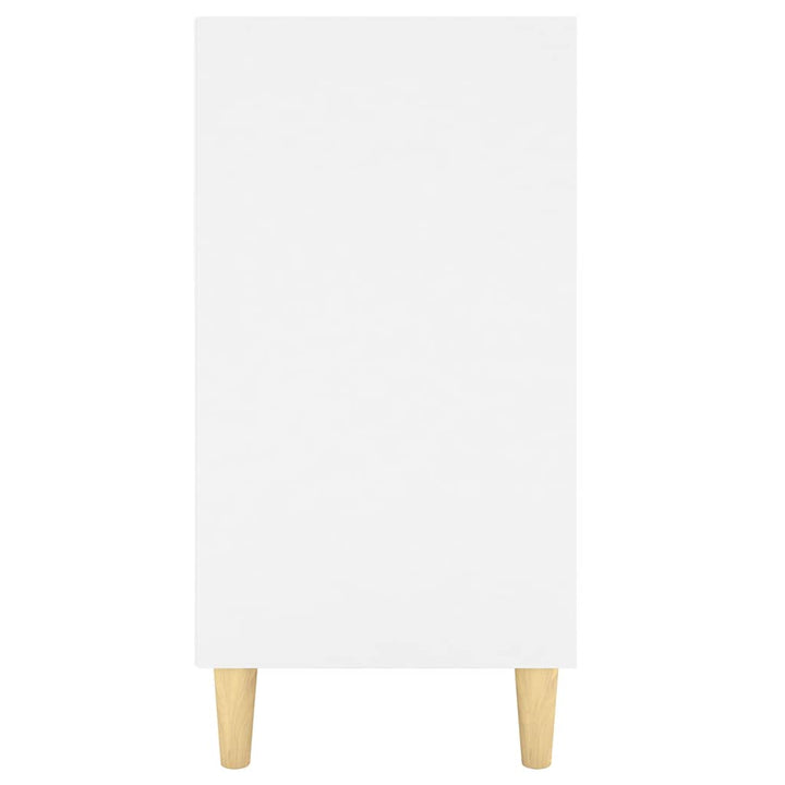 skænk 103,5x35x70 cm konstrueret træ hvid