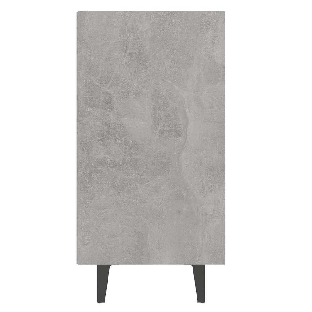 skænk 103,5x35x70 cm konstrueret træ betongrå