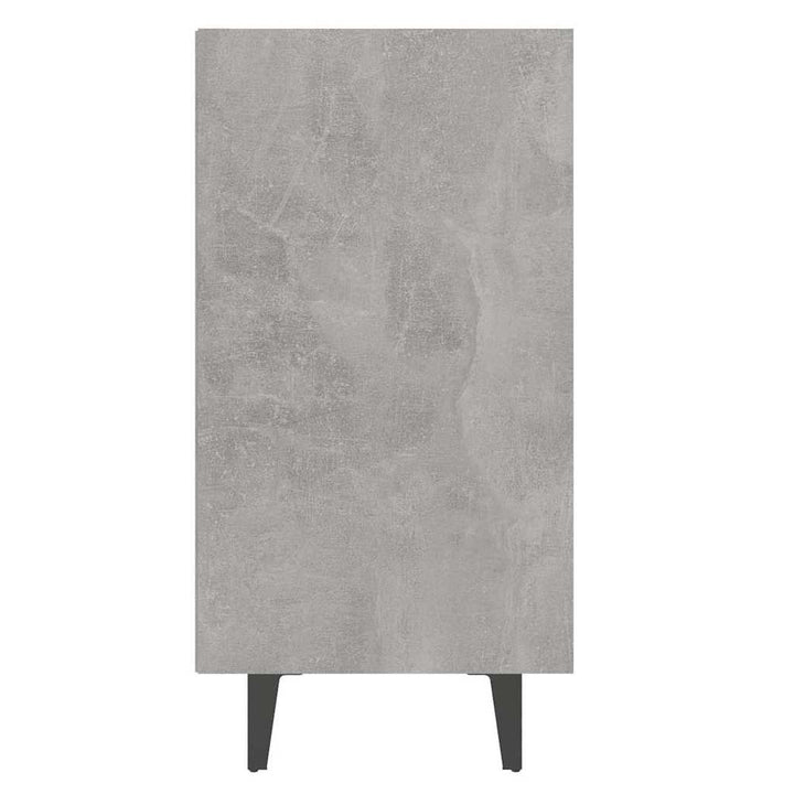 skænk 103,5x35x70 cm konstrueret træ betongrå