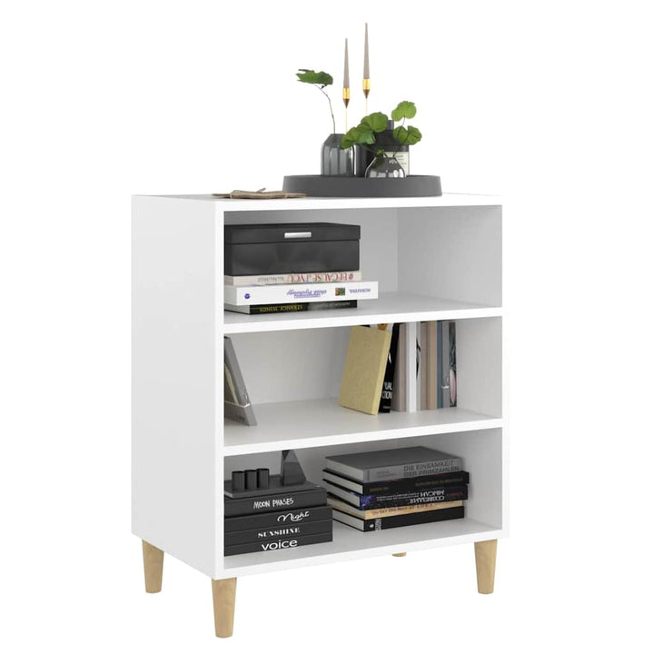 skænk 57x35x70 cm konstrueret træ hvid