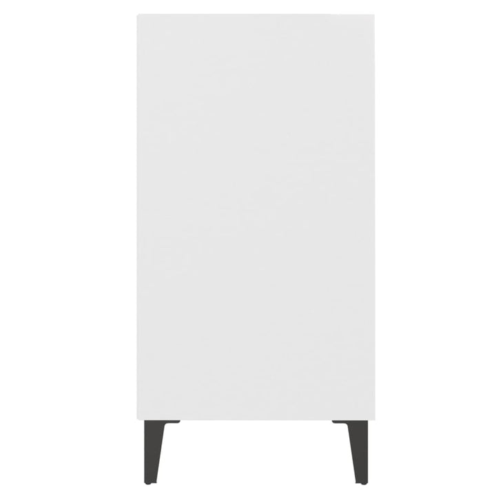 skænk 57x35x70 cm konstrueret træ hvid
