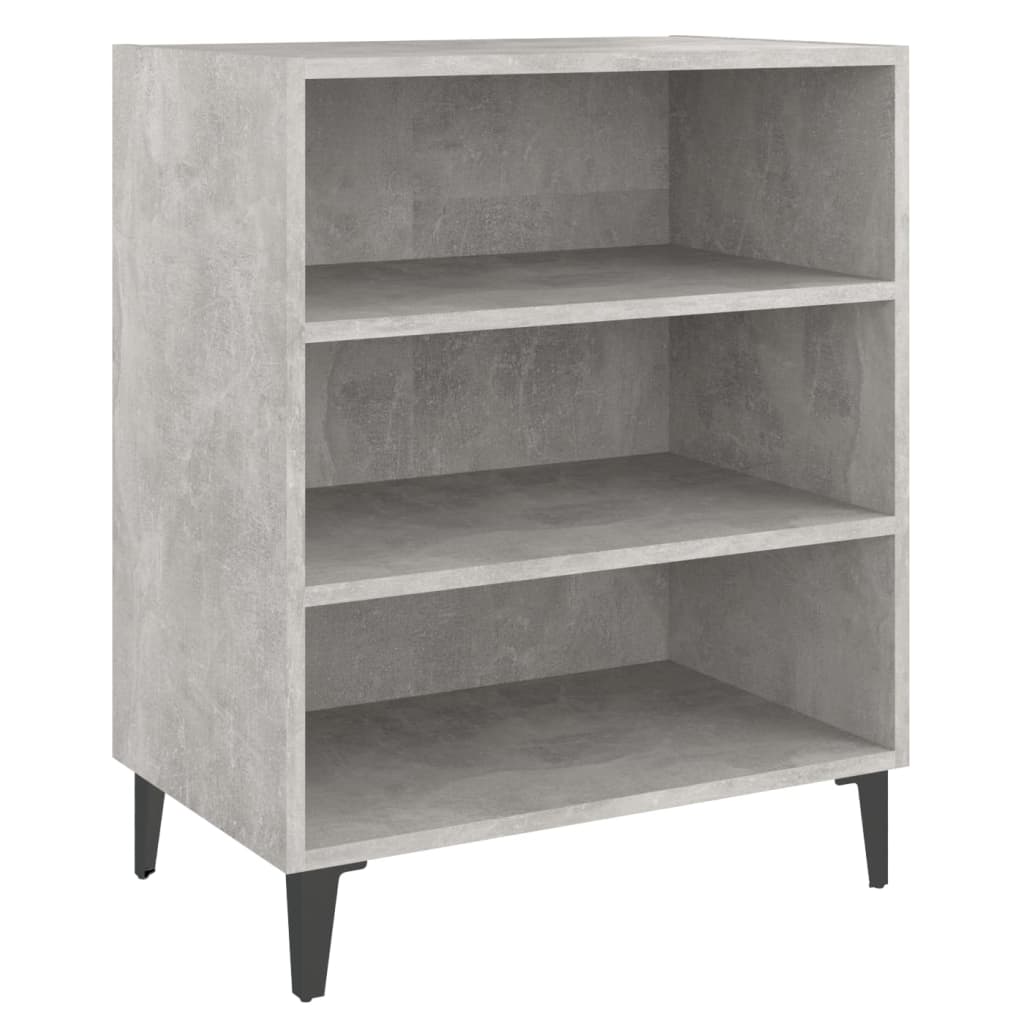 skænk 57x35x70 cm konstrueret træ betongrå