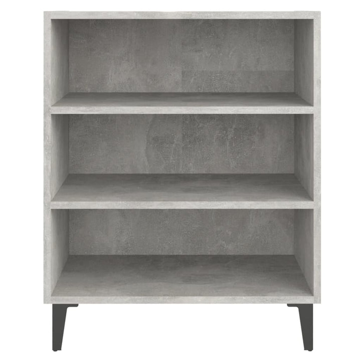 skænk 57x35x70 cm konstrueret træ betongrå