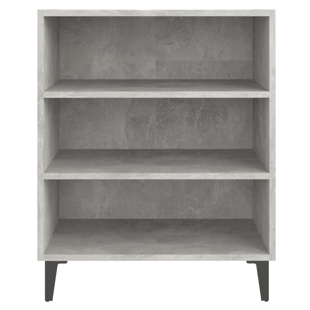 skænk 57x35x70 cm konstrueret træ betongrå