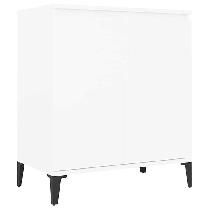 skænk 60x35x70 cm konstrueret træ hvid