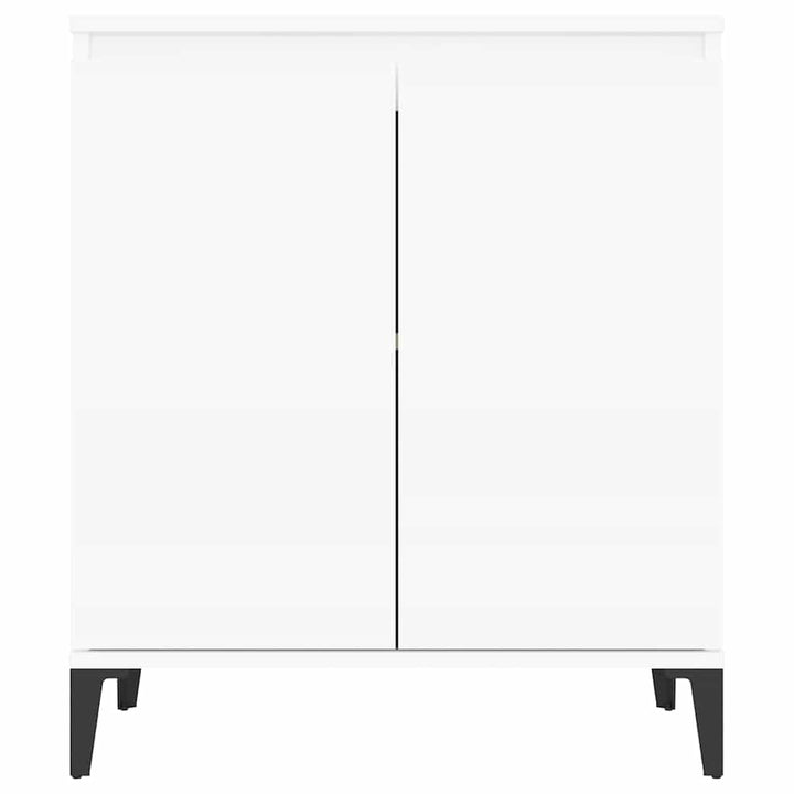 skænk 60x35x70 cm konstrueret træ hvid