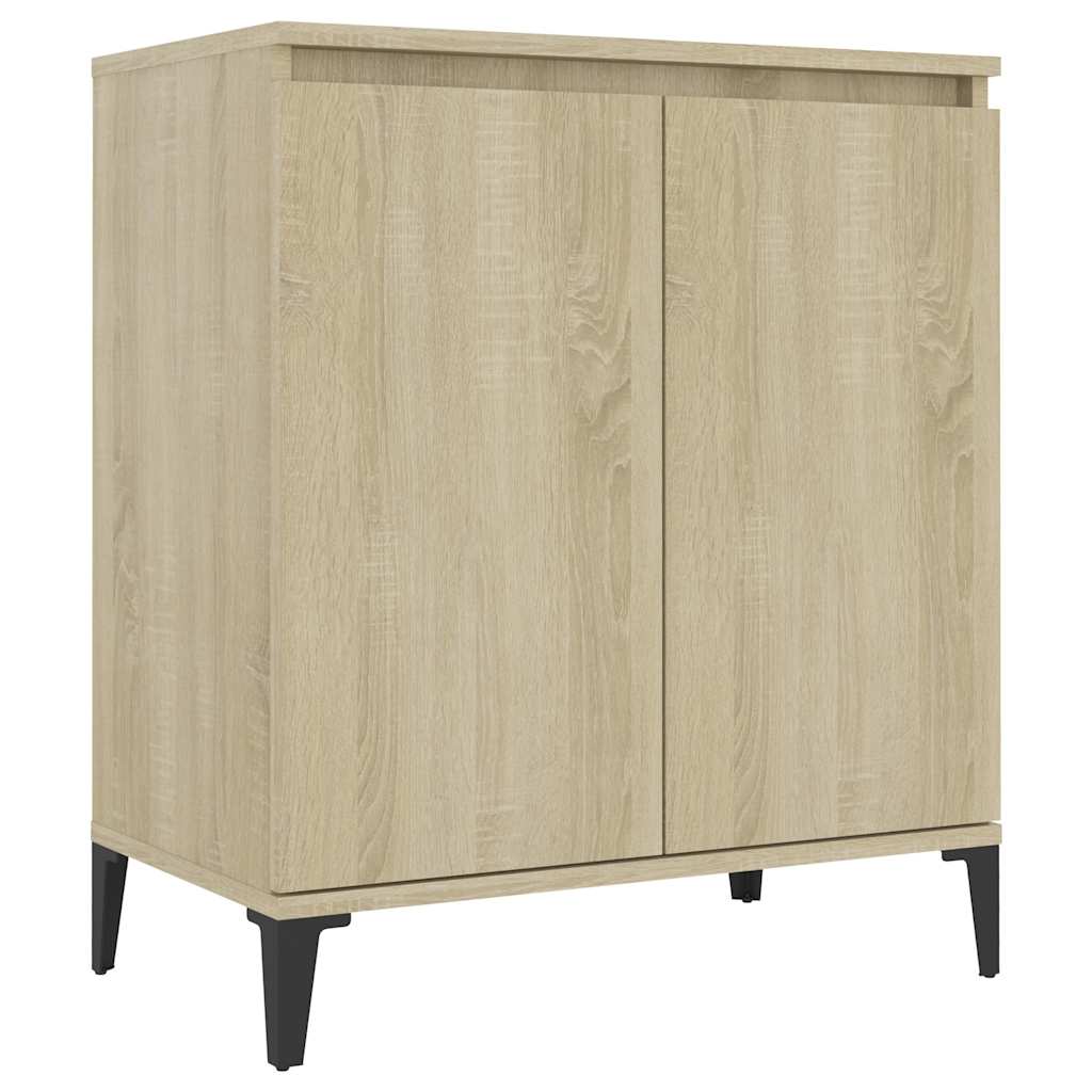 skænk 60x35x70 cm konstrueret træ sonoma-eg
