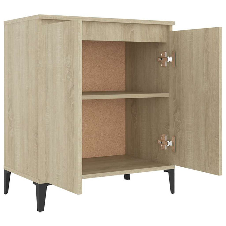 skænk 60x35x70 cm konstrueret træ sonoma-eg