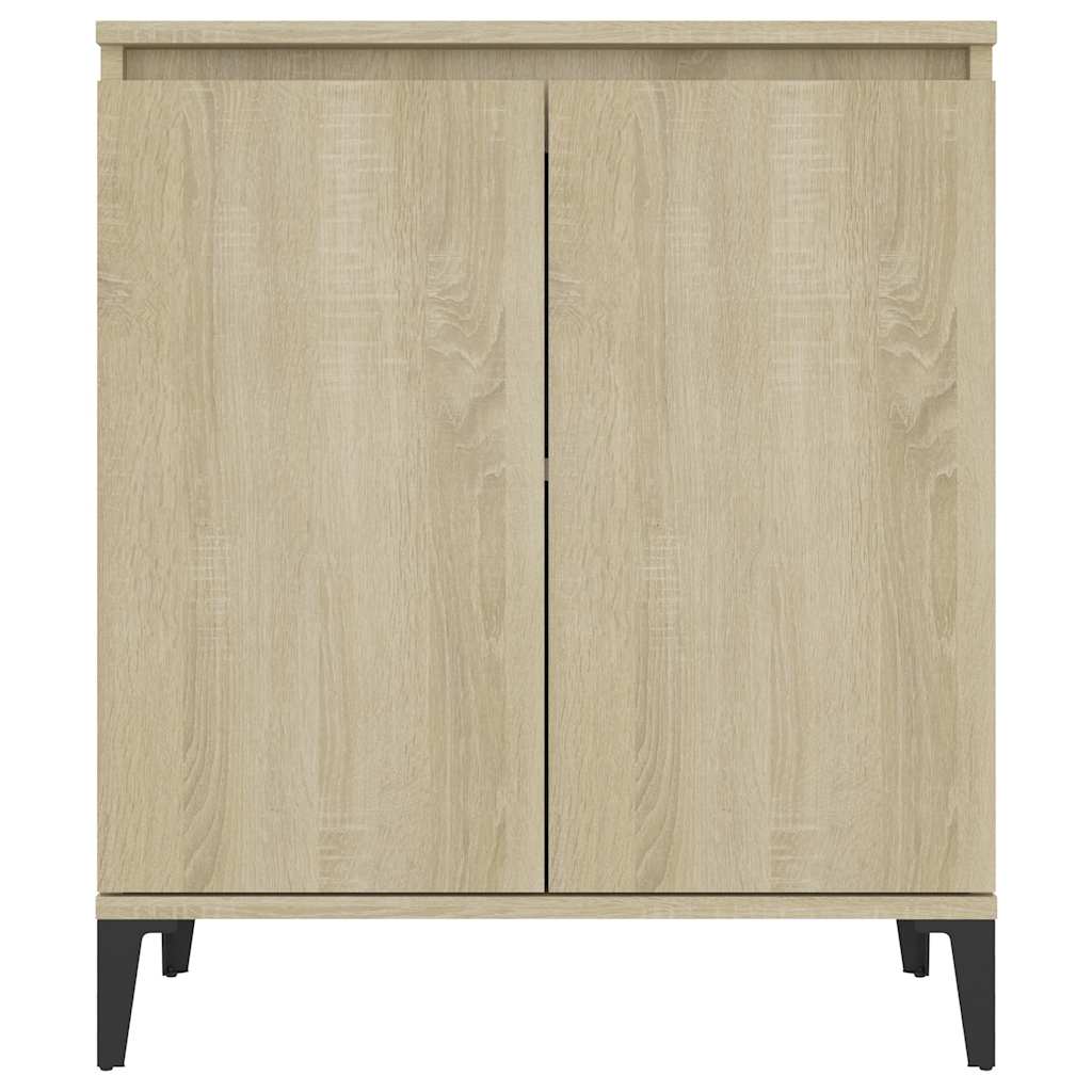skænk 60x35x70 cm konstrueret træ sonoma-eg