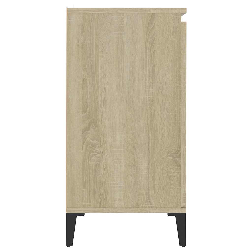 skænk 60x35x70 cm konstrueret træ sonoma-eg