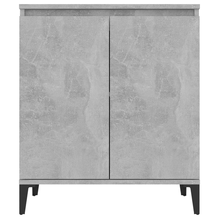 skænk 60x35x70 cm konstrueret træ betongrå