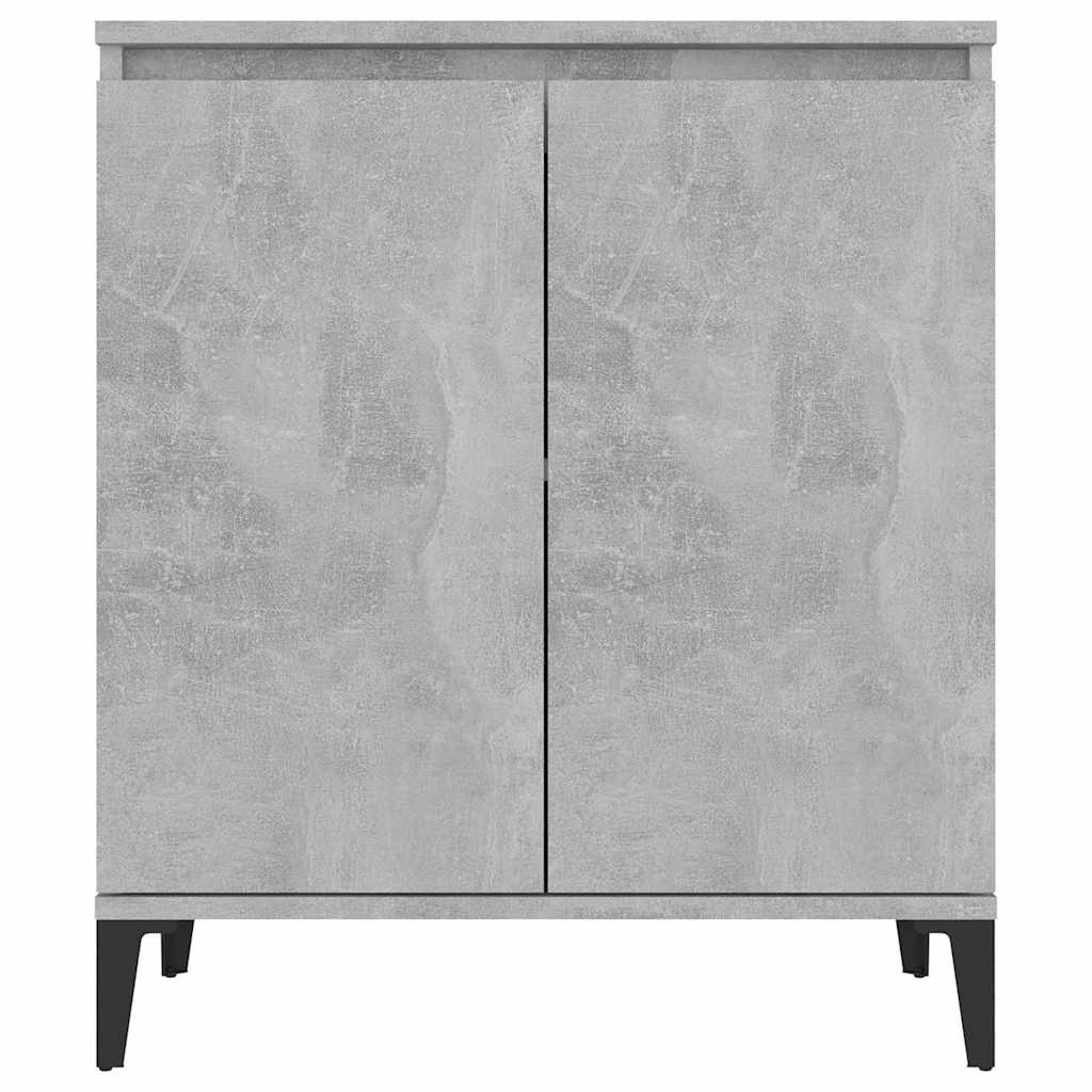 skænk 60x35x70 cm konstrueret træ betongrå