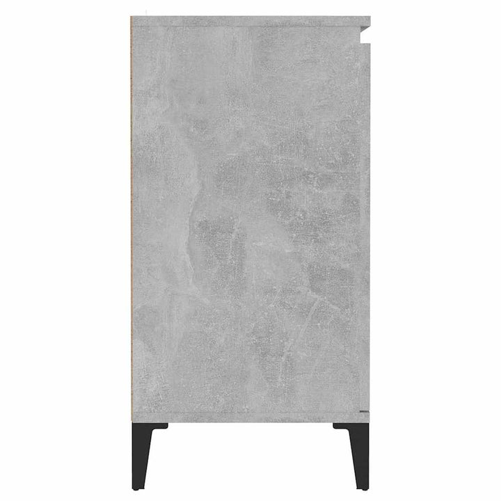 skænk 60x35x70 cm konstrueret træ betongrå