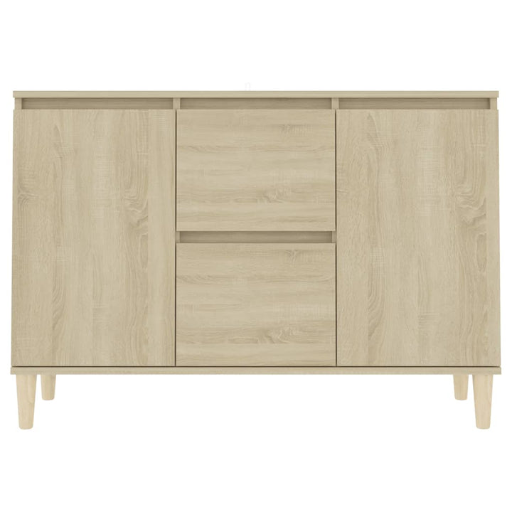 skænk 101x35x70 cm konstrueret træ sonoma-eg