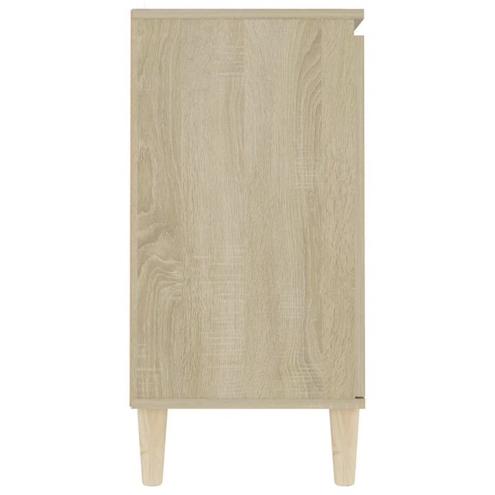 skænk 101x35x70 cm konstrueret træ sonoma-eg