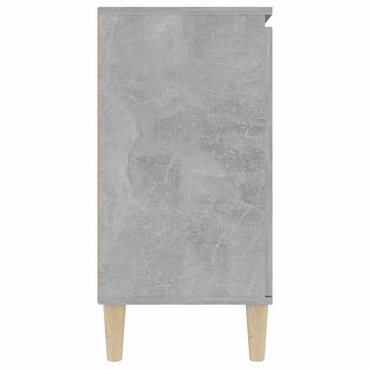 skænk 101x35x70 cm konstrueret træ betongrå
