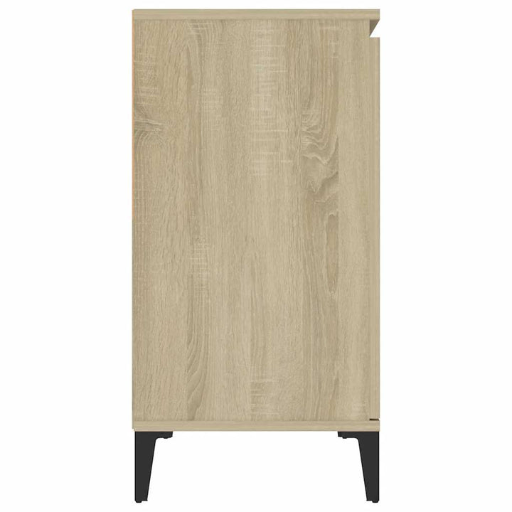 skænk 102x35x70 cm konstrueret træ sonoma-eg