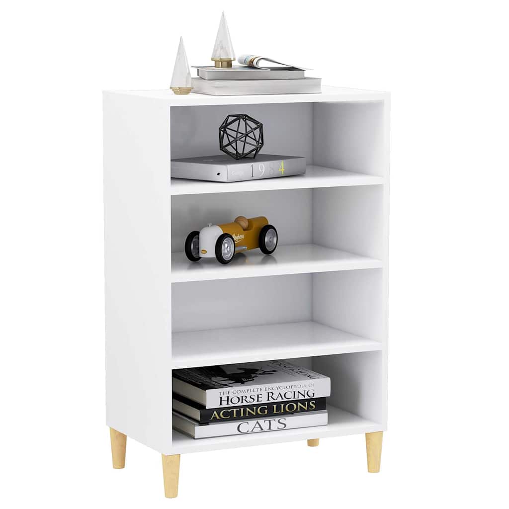 skænk 57x35x90 cm konstrueret træ hvid