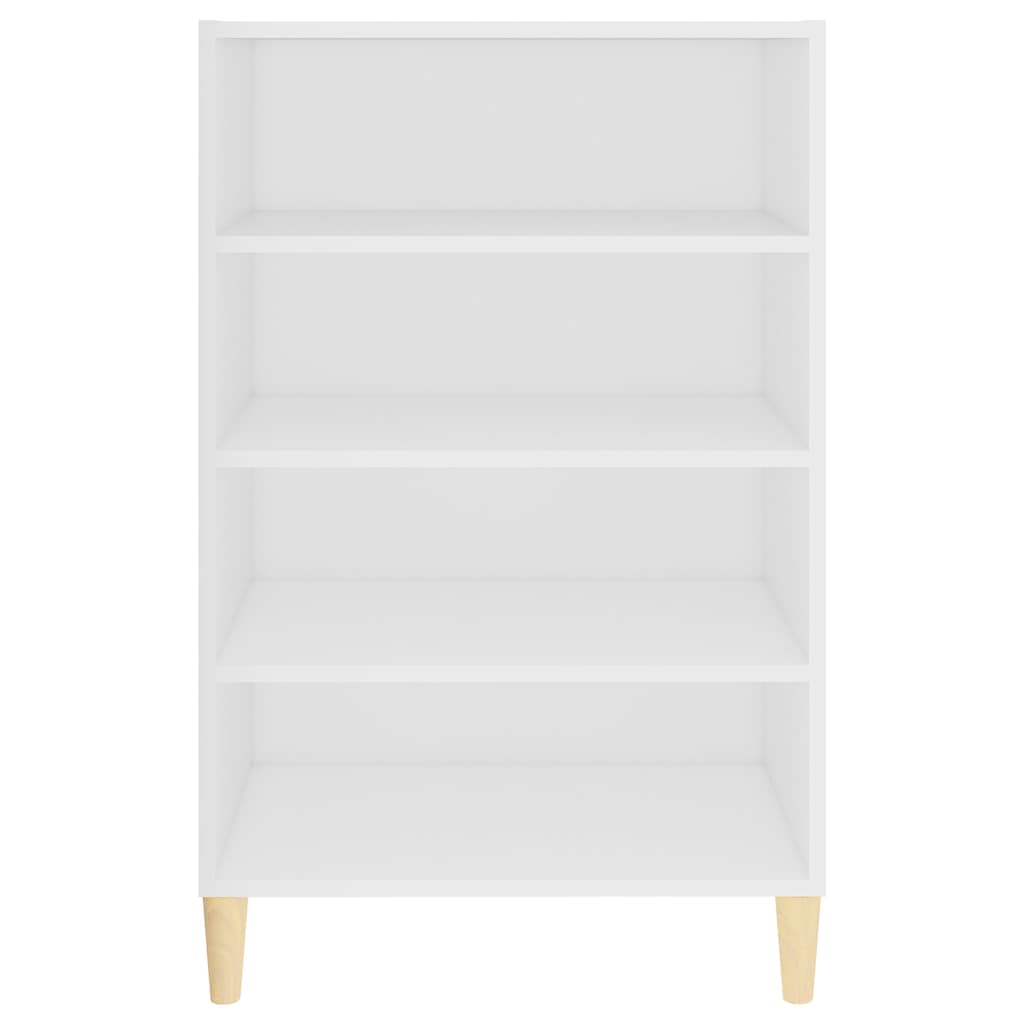 skænk 57x35x90 cm konstrueret træ hvid