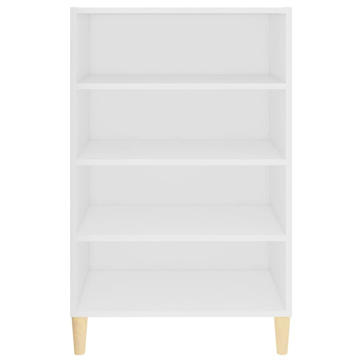 skænk 57x35x90 cm konstrueret træ hvid