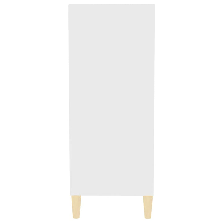 skænk 57x35x90 cm konstrueret træ hvid