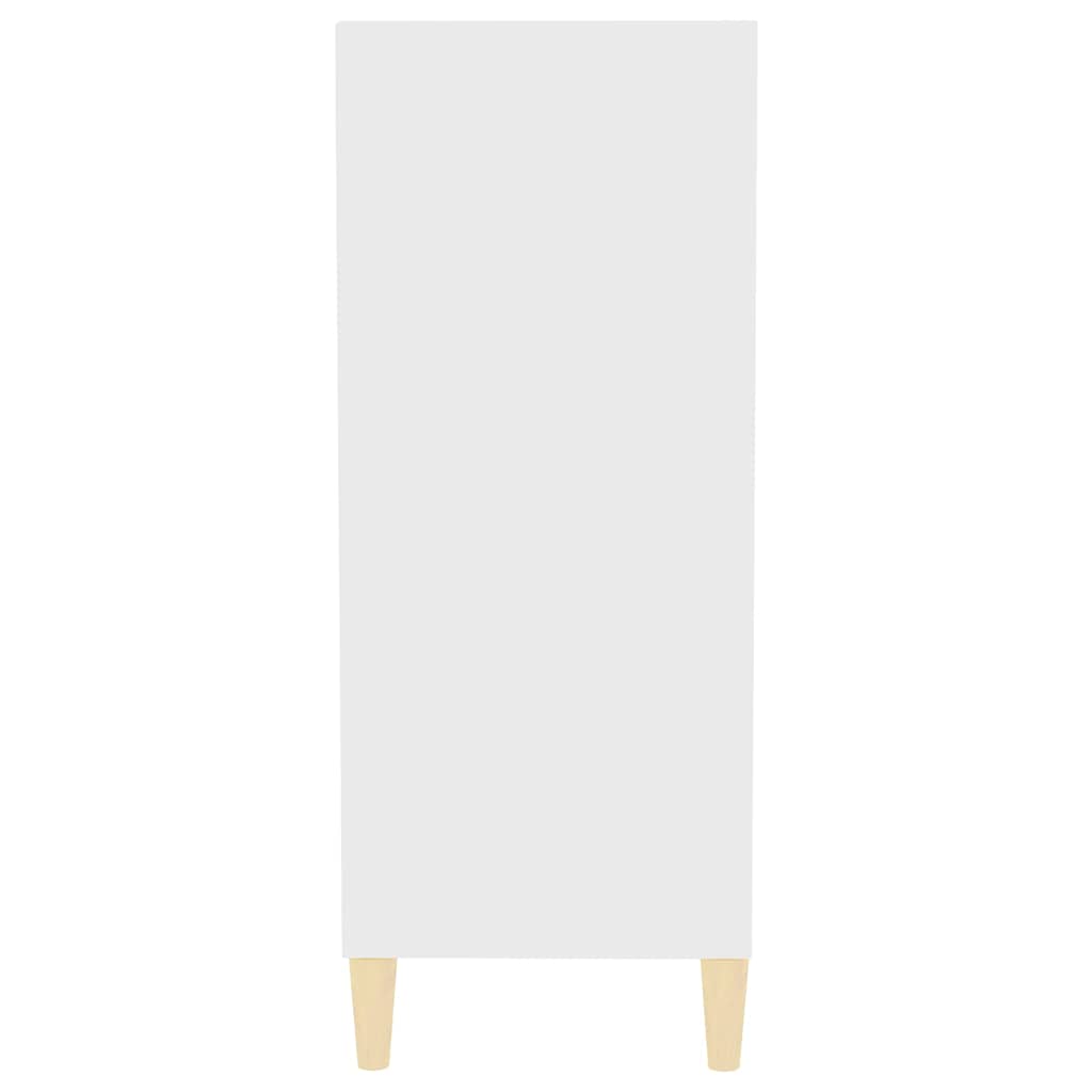 skænk 57x35x90 cm konstrueret træ hvid