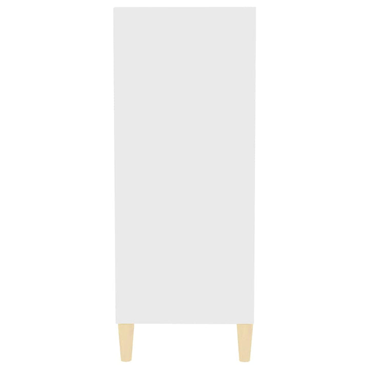 skænk 57x35x90 cm konstrueret træ hvid